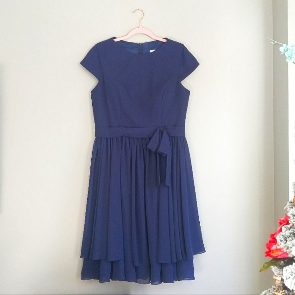 Izidress Navy Cocktail Dress